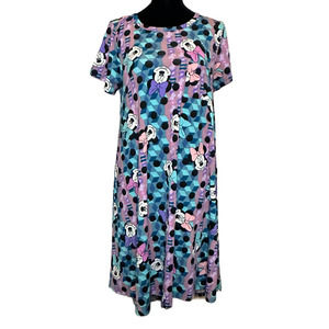 LuLaRoe Disney Minnie Mouse Carly T-Shirt Dress